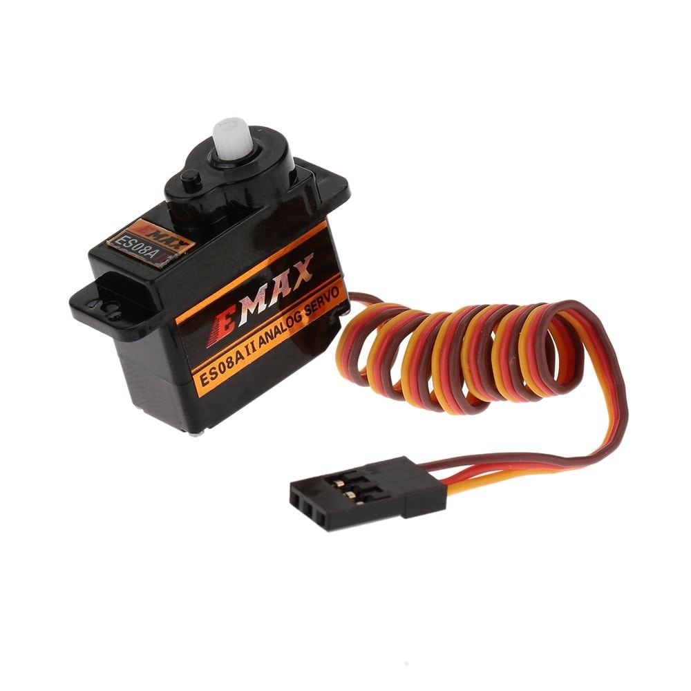 Emax ES08A II Micro Servo (8.5g/1.5Kg/.10 sec) Unmanned Tech UK FPV Shop