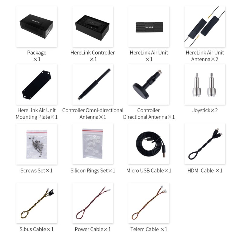 Herelink Ground Station Tablet with Long Range HD Video Transmission System Unmanned Tech UK
