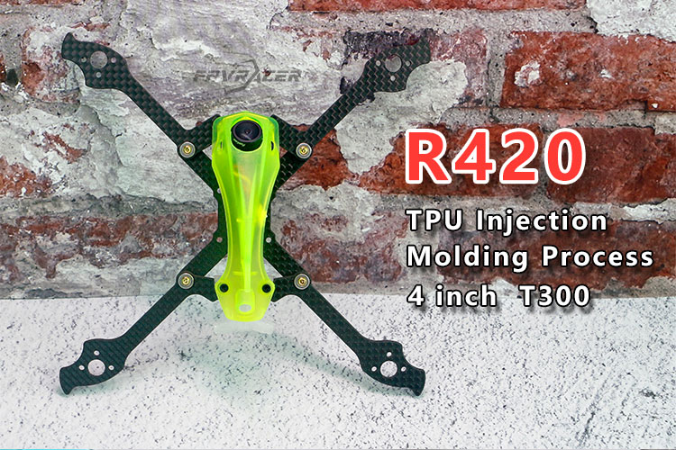 FPVracer R420 Ultralight 4" Long Range Quadcopter Frame Unmanned Tech UK FPV Shop