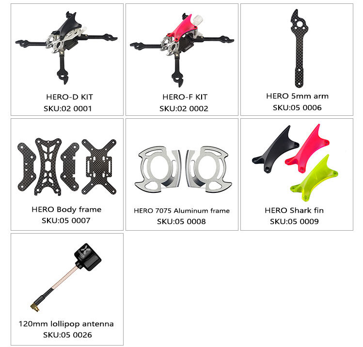 Diatone Roma L5 Quadcopter Frame 20 FPVracer Hero5 quadcopter frame 5 e1623320517358