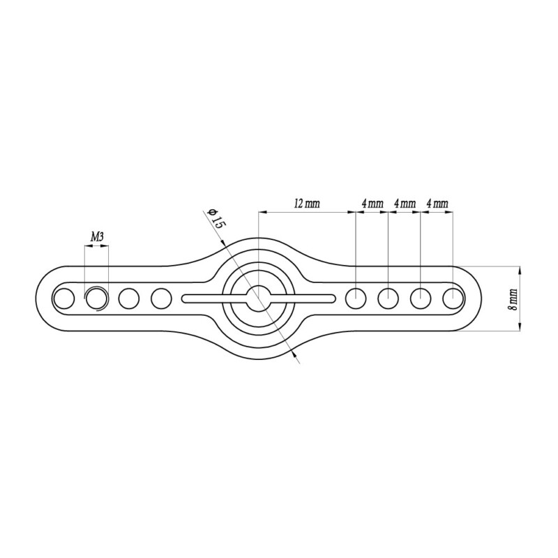 FrSky Xact 625T Metal Servo Arm Unmanned Tech UK FPV Shop