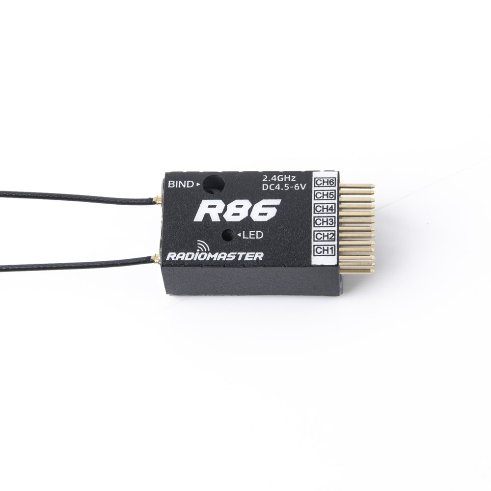 Radiomaster R86C V2 6CH Frsky D8 / D16 Compatible PWM Receiver w/Sbus ...