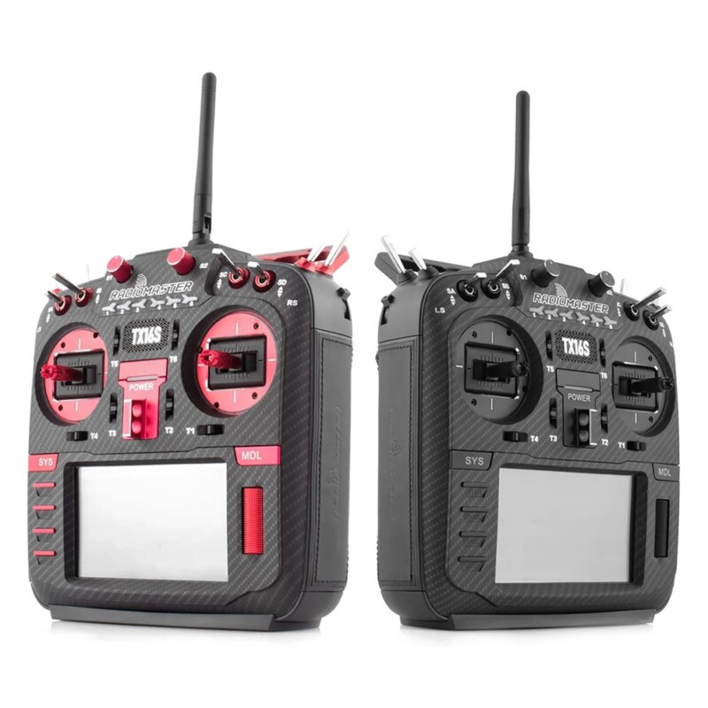 RadioMaster TX16S MKII 2.4GHz 16CH Radio Transmitter (4in1 or ELRS) - w ...